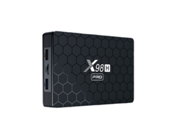 TV Box Android 12 X98h Pro H618 2G/16G con Bluetooth y Wifi6