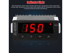 Controlador De Temperatura Inteligente Digital Para Placas De Calentamiento De Caucho Silicona Zl-6293a