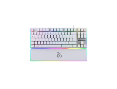 Teclado Gaming NEWSKILL Gungnyr TKL Pro Ivory RGB (Mecánico - Español