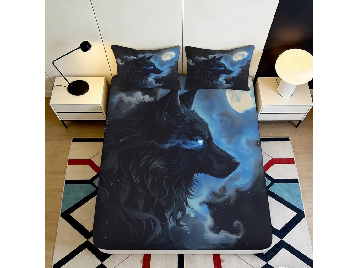 Estampado Microfibra Funda Diseño Microfibra Diseño Almohada Juego Color 200 X 25 Cm