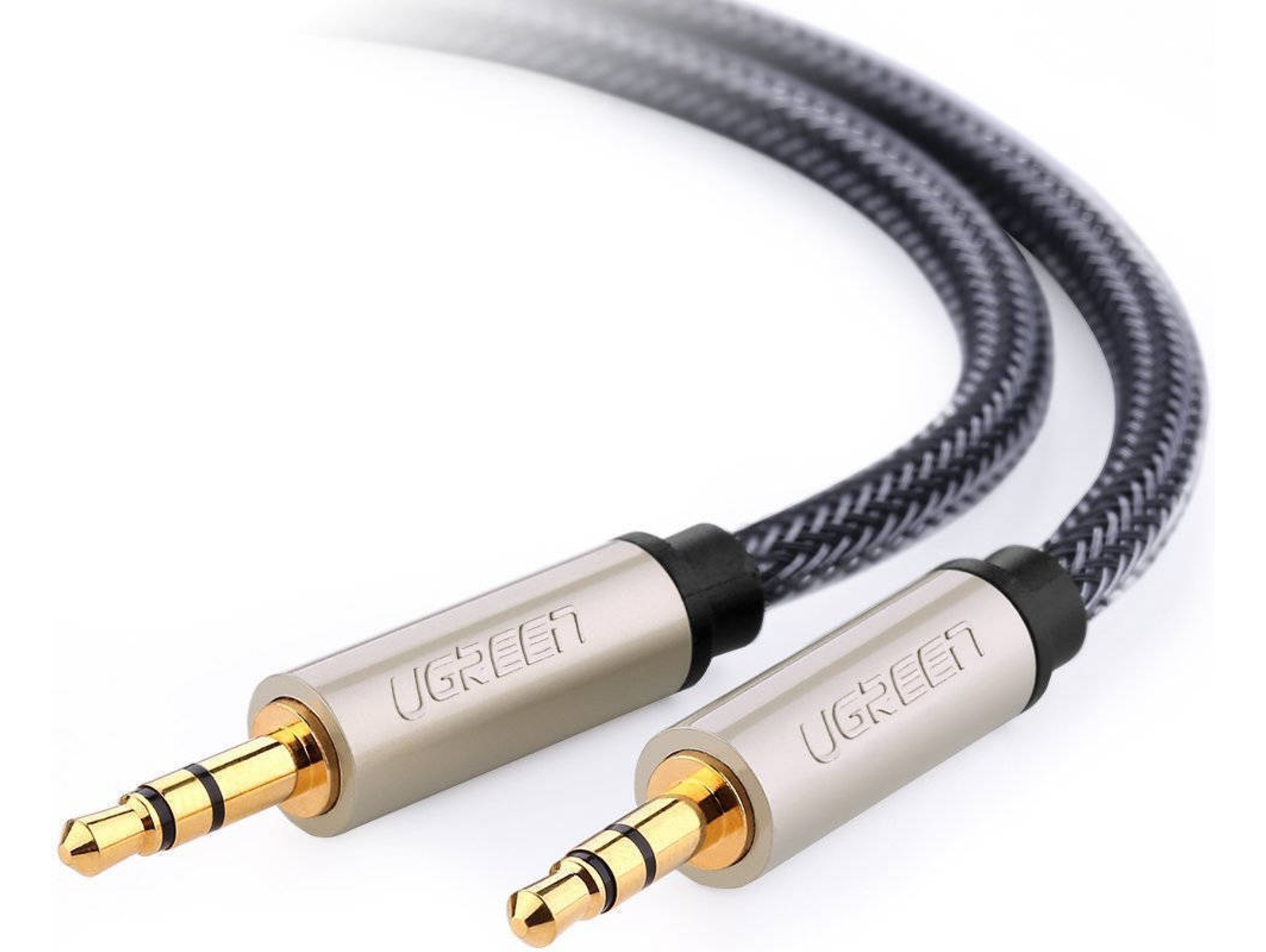 Cable de Audio UGREEN (1 m - Negro)