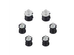 6 Piezas De Amortiguador Av Para Motosierra Husqvarna 61 66 133 136 141 272s 266 268 272xp