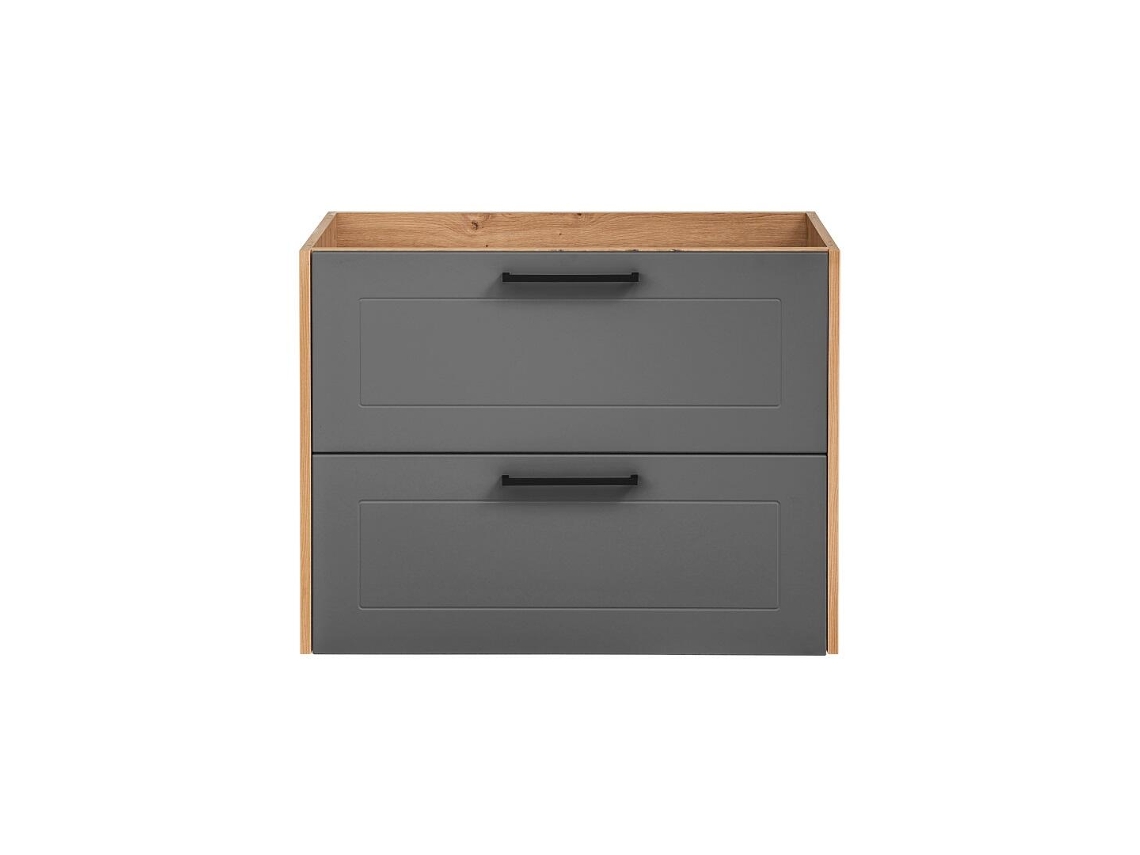 Armario Bajo Lavabos FURNLUX Classic Madera (Beige, Madera Contrachapada - 80X46X61 Cm)