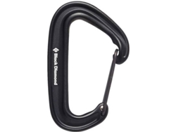 Mosquetón De Escalada BLACK DIAMOND Mini Wire (Negro - Tamaño Único)