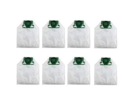 8 bolsas de polvo de piezas de repuesto para aspiradora Vorwerk Kobold Vk200 Fp200