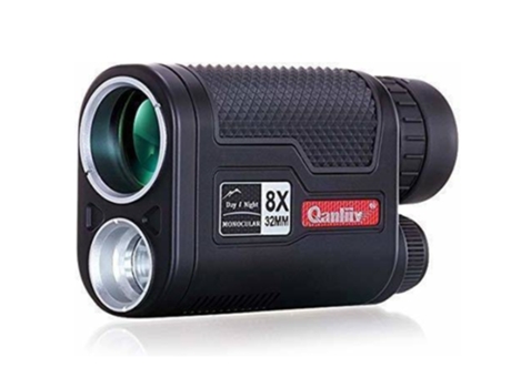 Chronus Visión Nocturna Duradera Gafas Impermeables De Gran Aumento Monoculares Instrumento De Visión Nocturna HD Portátil 8X32Negro BISBISOUS