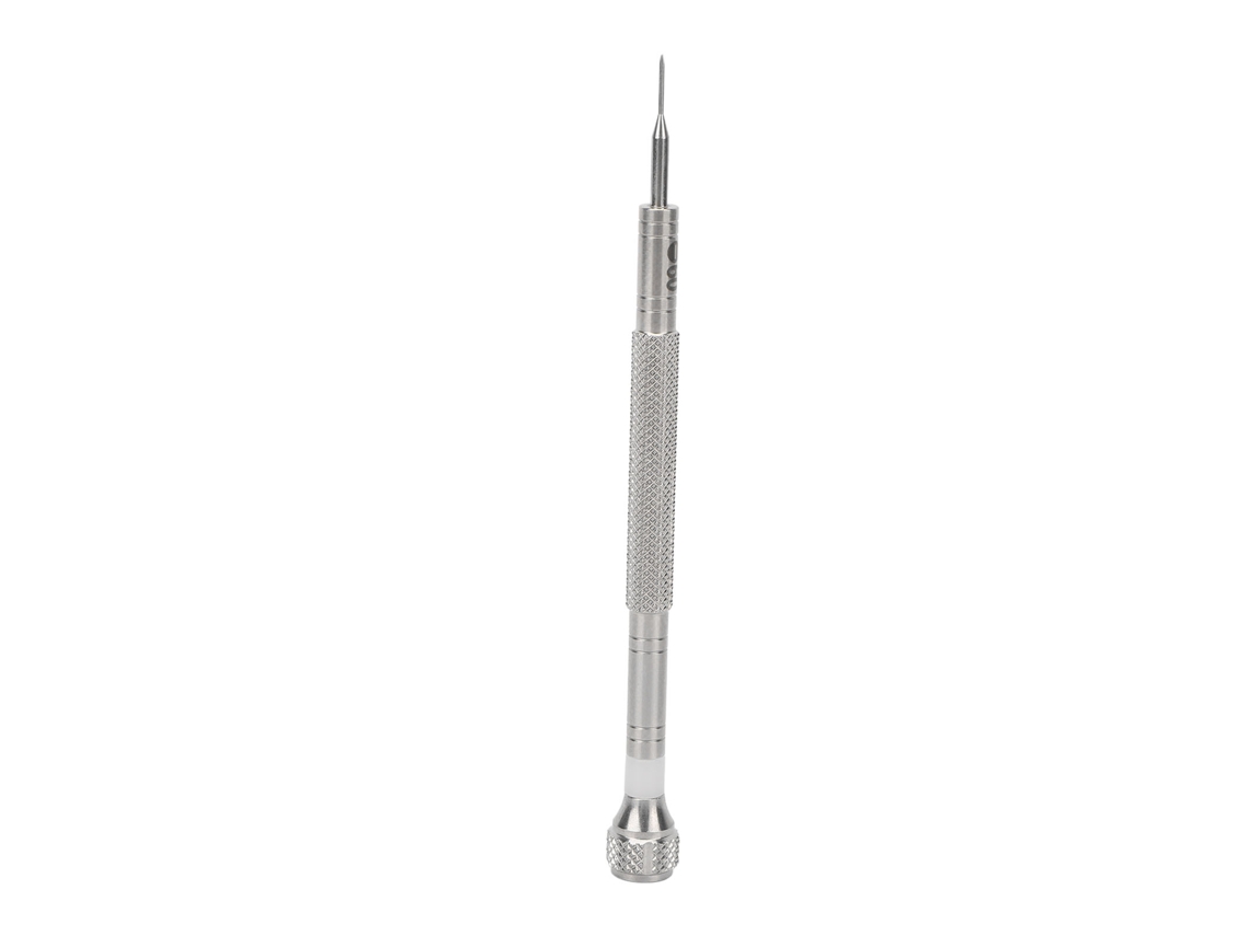 Destornillador Profesional De Acero Inoxidable De 0,6 Mm Para Reparación De Relojes Y Gafas.