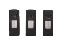 3 Baterías De Litio De 1800 Mah Y 3,7 V De Gran Capacidad Para Drones A8, H8, F187 Y M5 Quadcopter Rc