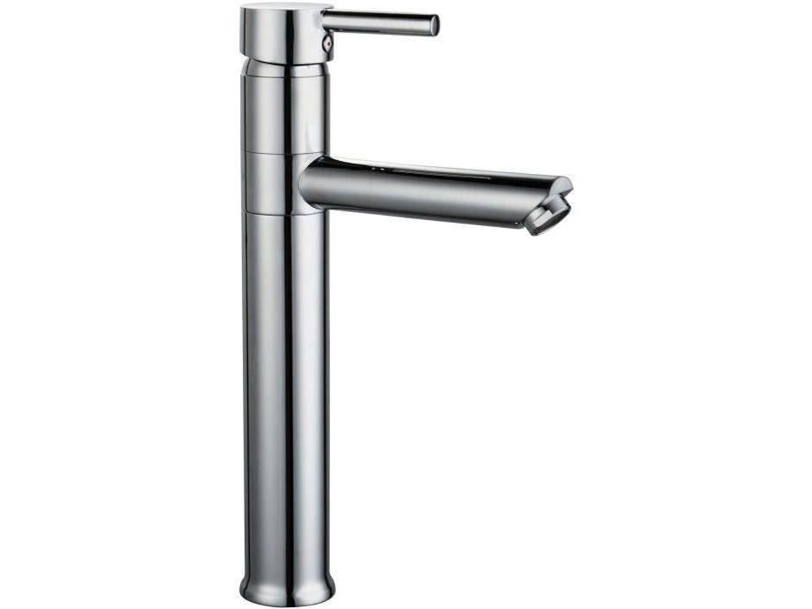 Mezclador de lavabo alto cromado Rousseau Dover Eco Stop