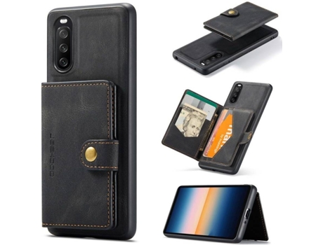 Funda Sony Xperia 5 III 5G HFS-HOUSE Cierre Magnético (Negro)
