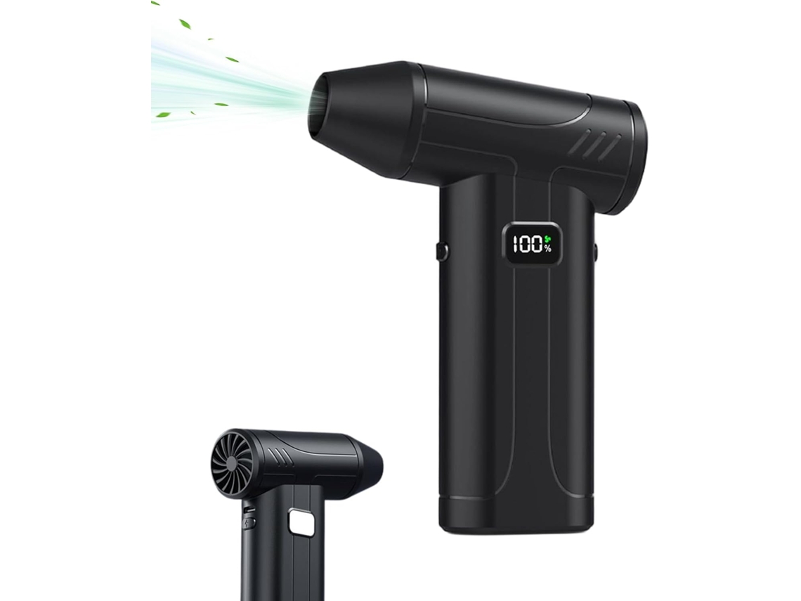 Purificador de aire comprimido de 100.000 RPM, portátil y potente, con ventilador, compatible con Gokoco.