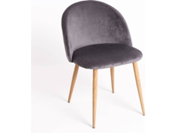 DUDECOR Silla Bristol Gris Oscuro