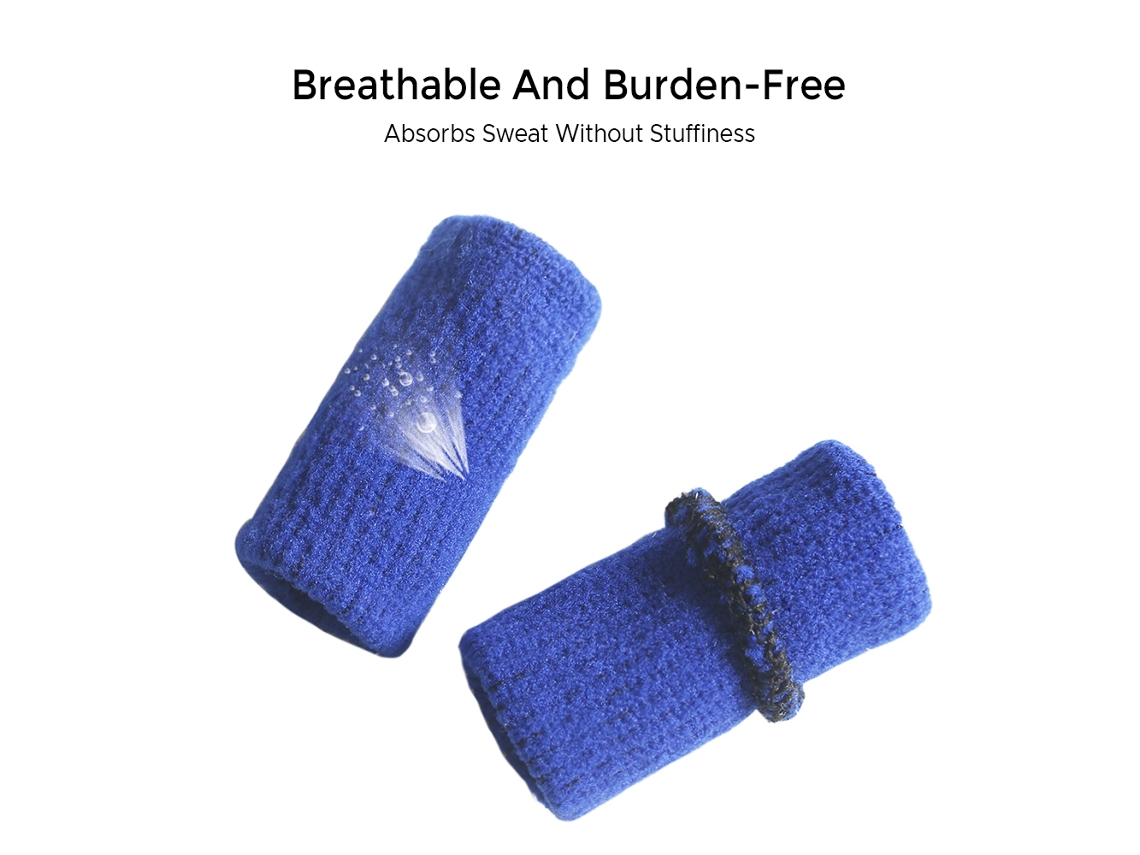 Protectores de dedos para lesiones, fundas elásticas para baloncesto, 10 unidades (sin marca)