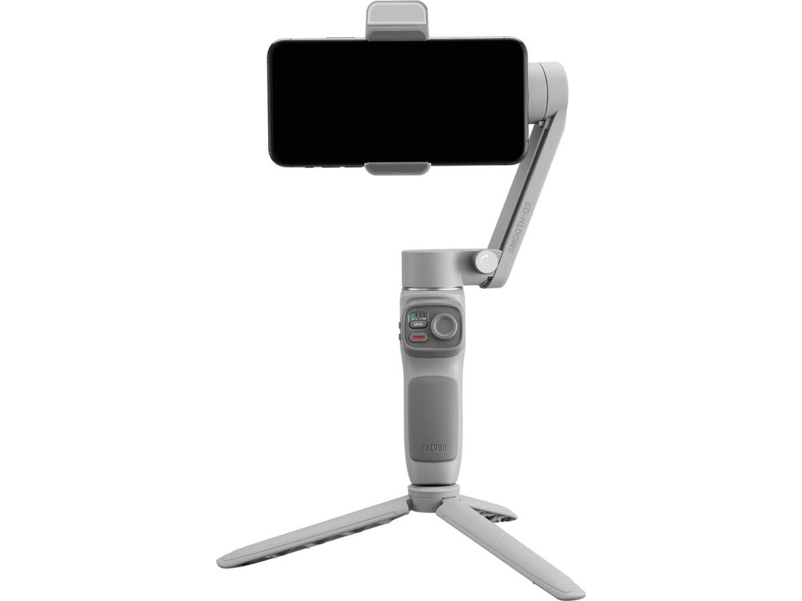Estabilizador ZHIYUN Smooth Q3 (Bluetooth - Autonomía: 15 Horas - Gris)