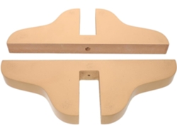 Soportes De Madera Para Biombos De Suelo, 2 Unidades, Bases Robustas Y Fácil Montaje, Para El Hogar Y El Hotel.