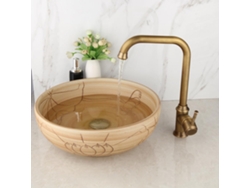 Grifos De Latón, Juegos De Lavabos De Cerámica Para Baño