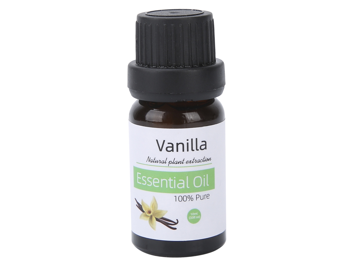 Aceite esencial de vainilla natural de 10 ml para masaje corporal y aromaterapia.