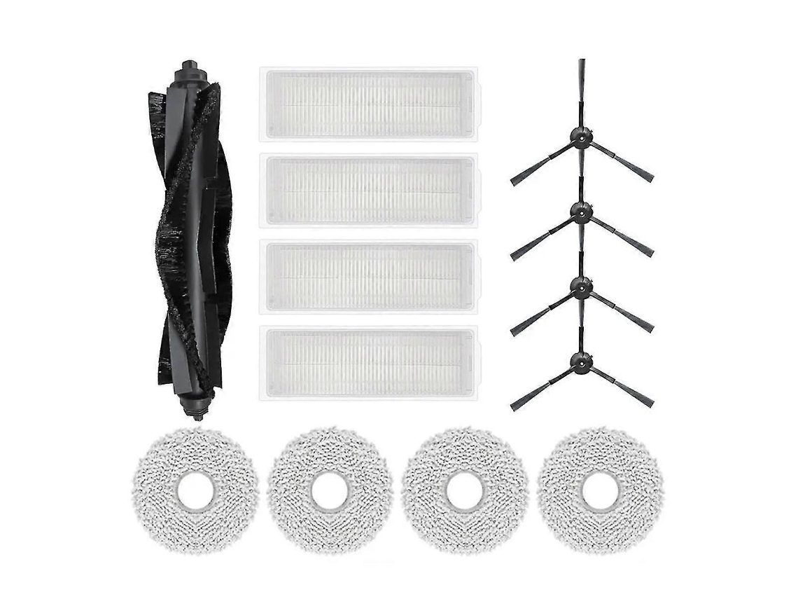 Accesorio para robot aspirador Karingbee S7 Omni con cepillo lateral, rodillo y filtros HEPA.