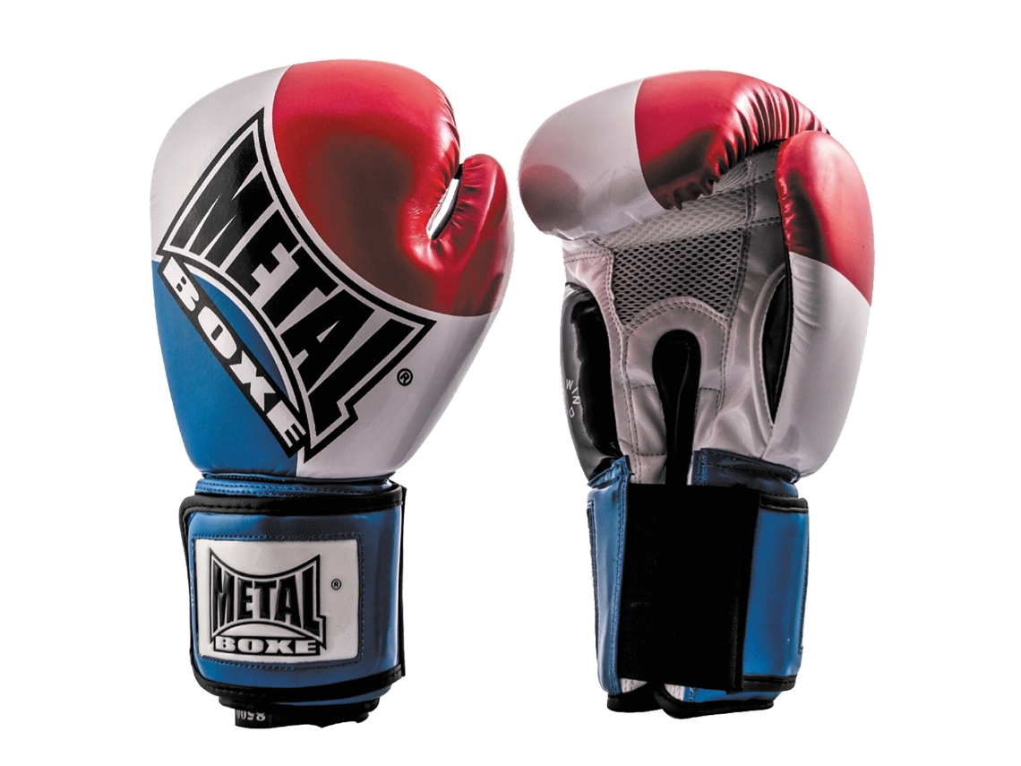 Guantes para Boxeo METAL BOXE Unisexo (8 - Metal - Multicolor)