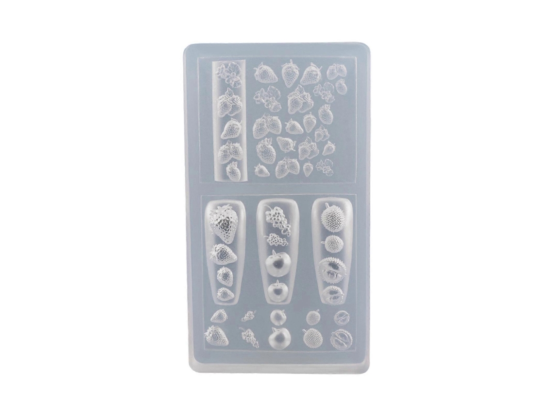 Moldes de silicona 3D para decoración de uñas, diseño de lazo, textura de silicona para artistas y estudiantes de decoración de uñas Hengrongshen