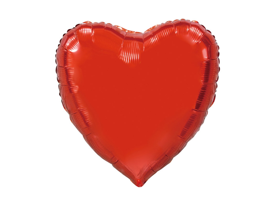 Globo WEFIESTA Foil Corazón Rojo Xl