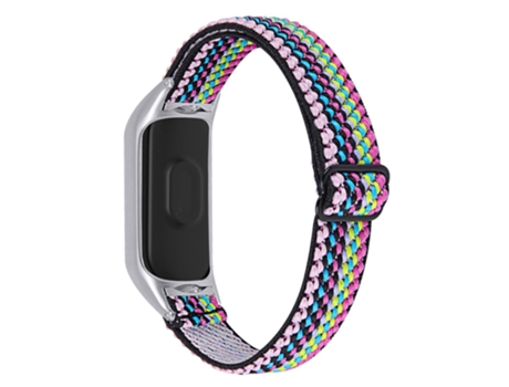 Correa de nailon elástico trenzado ajustable para Xiaomi Mi Band 3/4 - estilo 9
