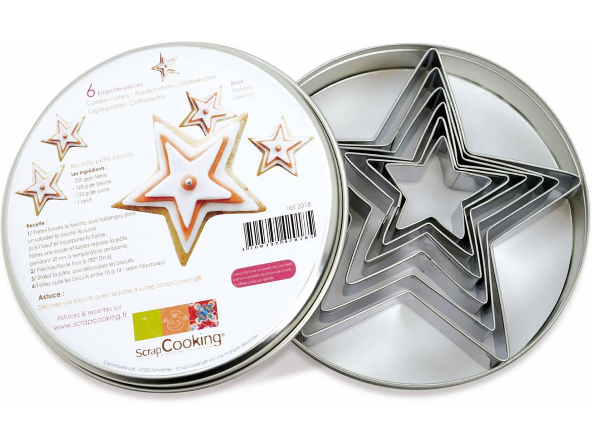 Cortador de galletas SCRAPCOOKING 2018