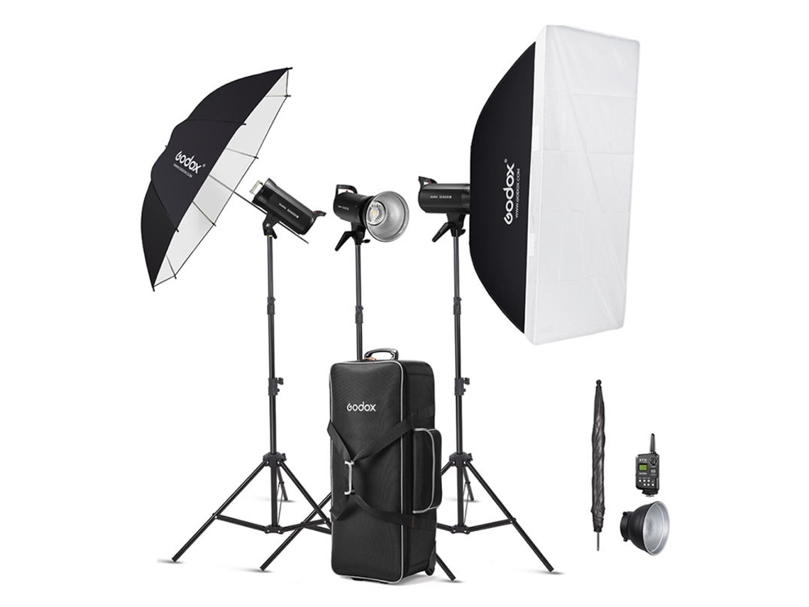 Kit de flash de estudio GODOX Sk400iiv d