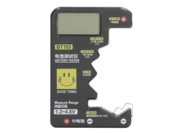 Comprobador De Baterías Digital Con Gran Pantalla Lcd, Detector De Capacidad Universal Para Pilas Aa, Aaa Y De 9 V.