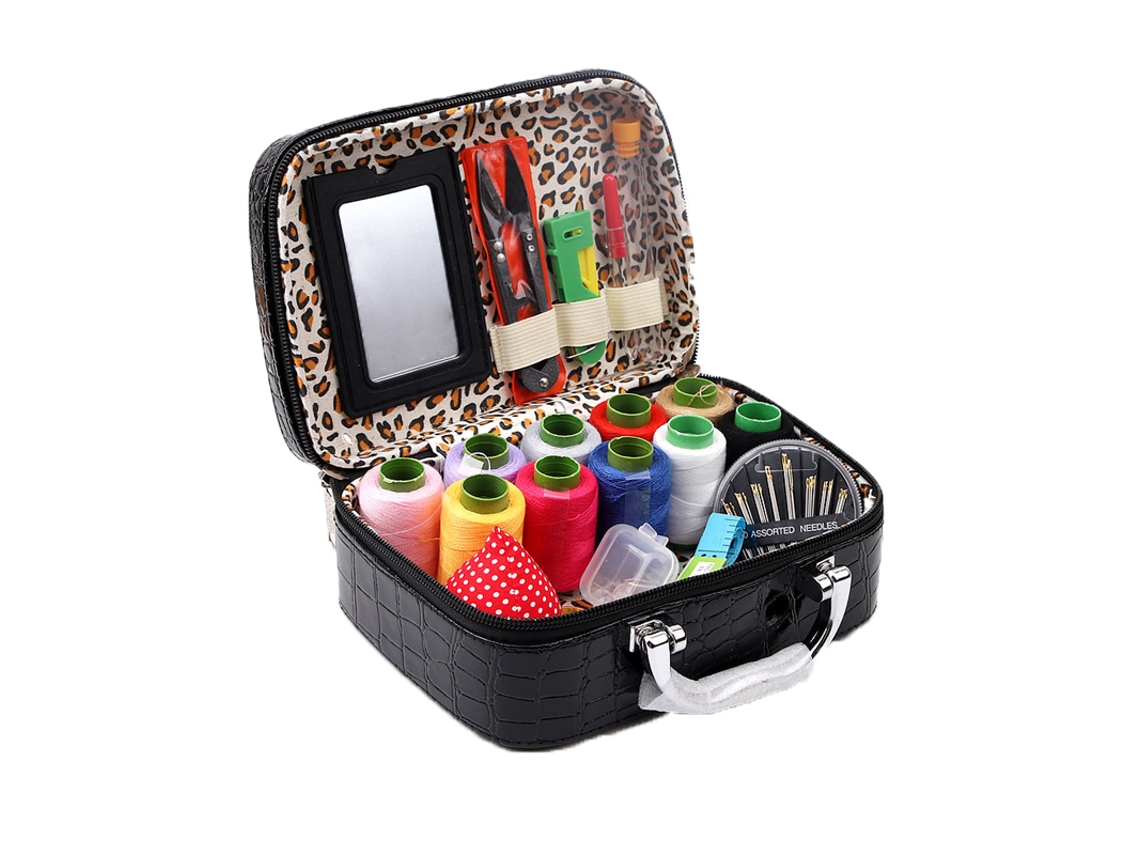 Kit De Costura De Cuero (negro) De 13 Piezas: Herramientas Para Manualidades De Cuero