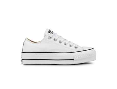Zapatillas CONVERSE Cuero Mujer (35 - Blanco)