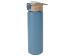 Taza Térmica De Acero Inoxidable Linjou Con Bolígrafo, Base Antideslizante, Tapa Y Gran Capacidad (azul)