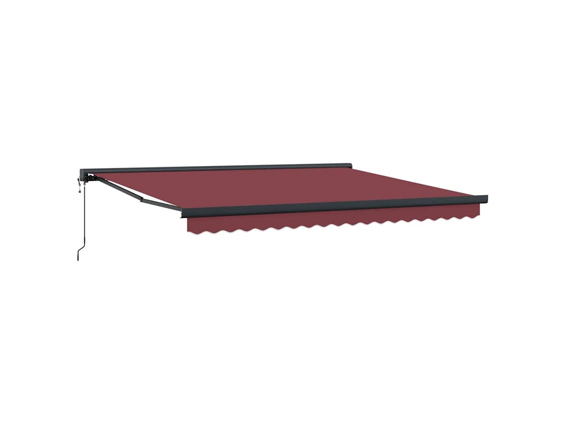 Maison Exclusive - Toldo Retráctil Automático Burdeos 400x300 Cm