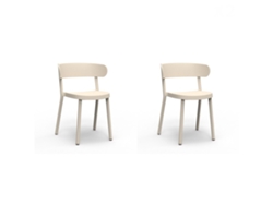 RESOL CASINO Set 2 Silla Interior Exterior Marfil