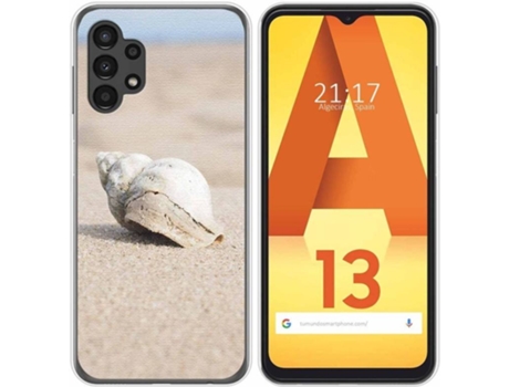 Carcasa para Samsung Galaxy A13 4G TUMUNDOSMARTPHONE Dibujos Concha Multicolor