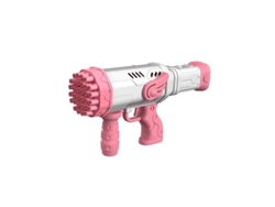 Pistola eléctrica de pompas de jabón GOEIK Rosa (Edad Mínima Recomendada: 3 anos)