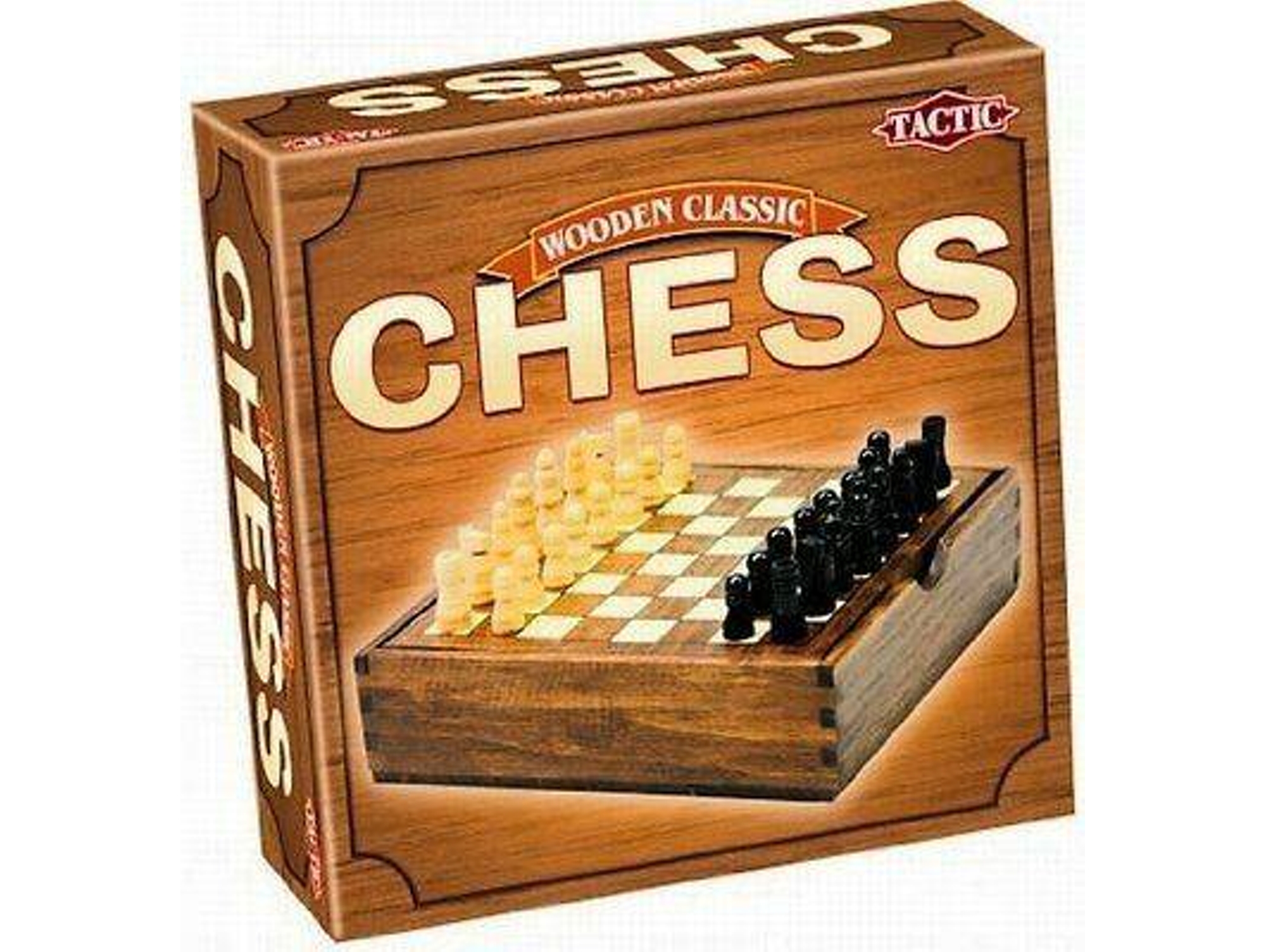 Juego de Ajedrez TACTIC GAMES Marrón