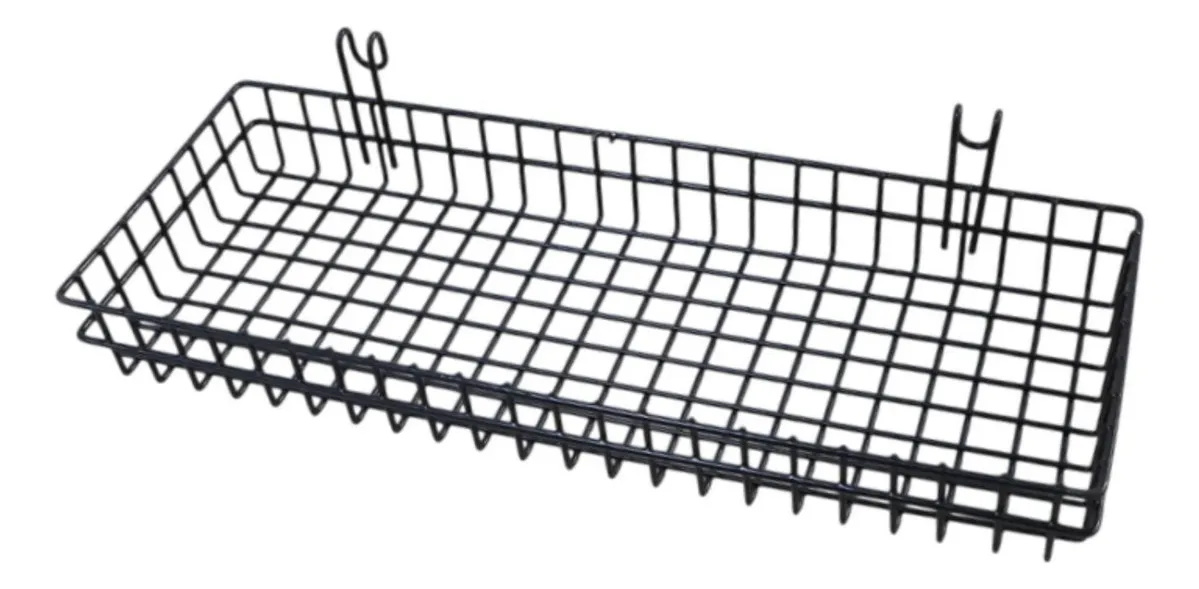 Panel de rejilla de pared para cesta colgante Blackvayotoy