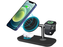 Estación de Carga Sem Rápido Par para iPhone 13 YIZHOOD Negro