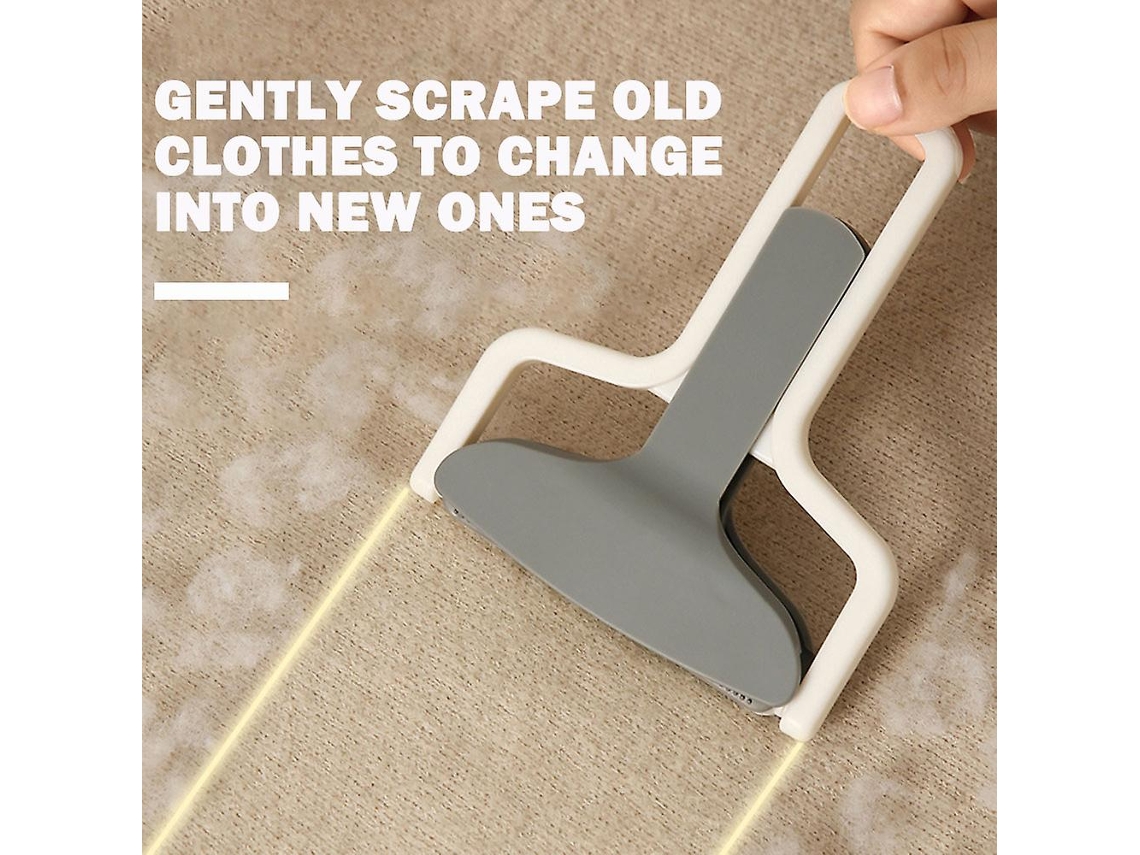 Cepillos de plástico con mango largo para eliminar la pelusa de la ropa, abrigos y muebles, y para quitar rápidamente las bolas de pelo.