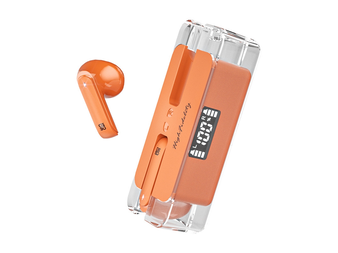 Auriculares Inalámbricos Portátil Deportes Baja YIZHOOD Bluetooth Naranja