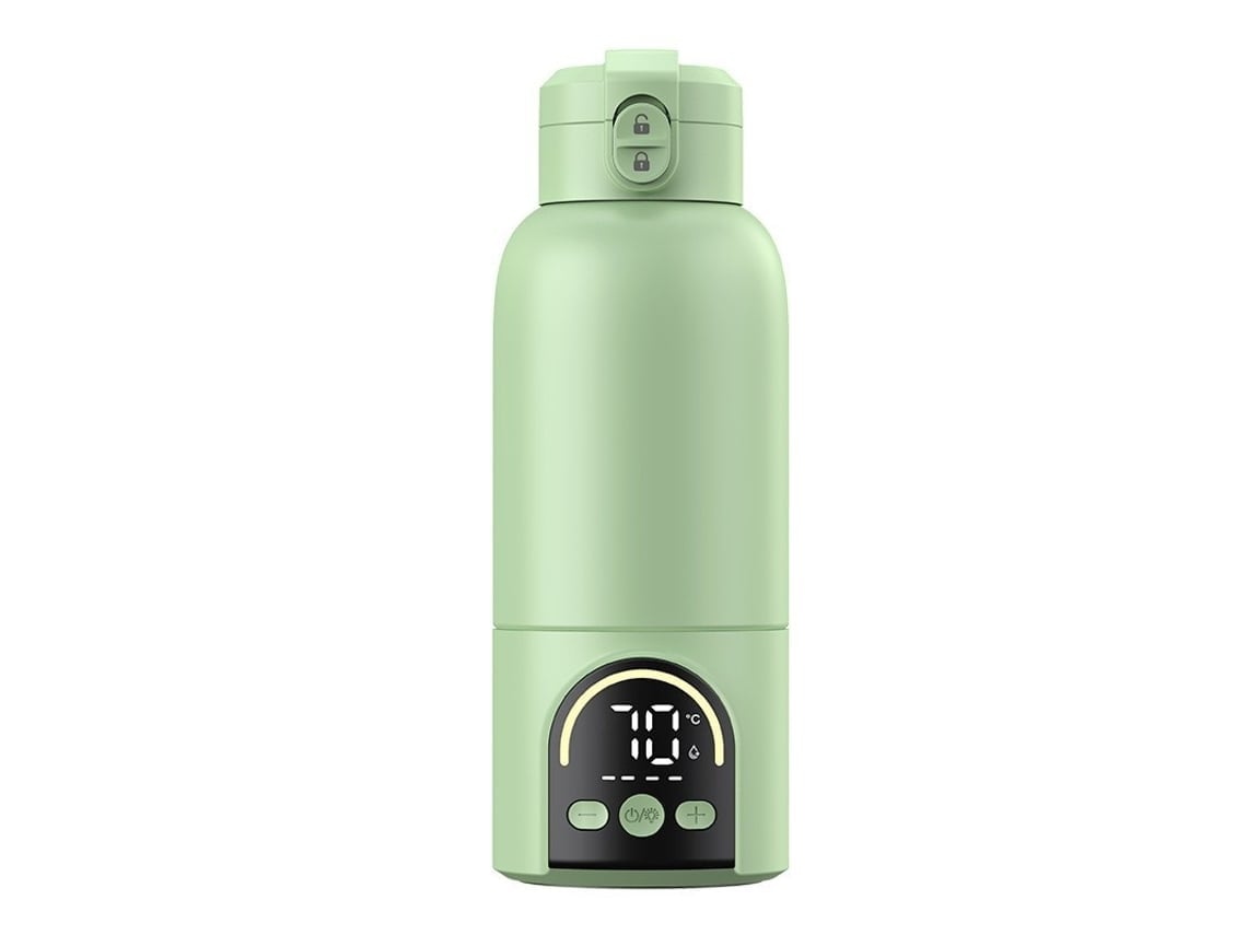 Aquecedor De Mamadeiras Portátil (925b) , Bateria De 12000mah, Dois Modos De Aquecimento Para Leite Materno E Água Halinuia