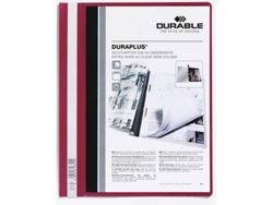 Carpeta DURABLE Duraplus Rojo (A4)