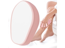 Eliminador de vello de cristal, herramienta de exfoliación indolora de nanocristales para hombres y mujeres, rápida y fácil, Yizhood (rosa)
