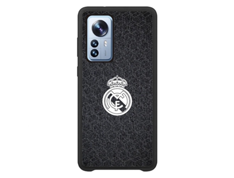 Funda Móvil Global Oficial Real Madrid para Xiaomi 12 Pro Global PHONECASES3D Piel Sintética Negro