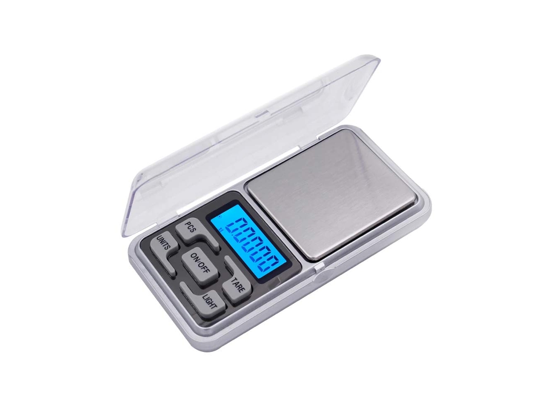 Báscula Electrónica Mini Bolsillo 100g×0,01g Alta Precisión, Para Cocina, Joyas, Medicinas, Té Y Café.