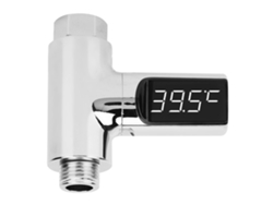 Termómetro Digital Led Para El Baño Del Bebé Con Pantalla De Temperatura En Tiempo Real. Batería No Incluida.