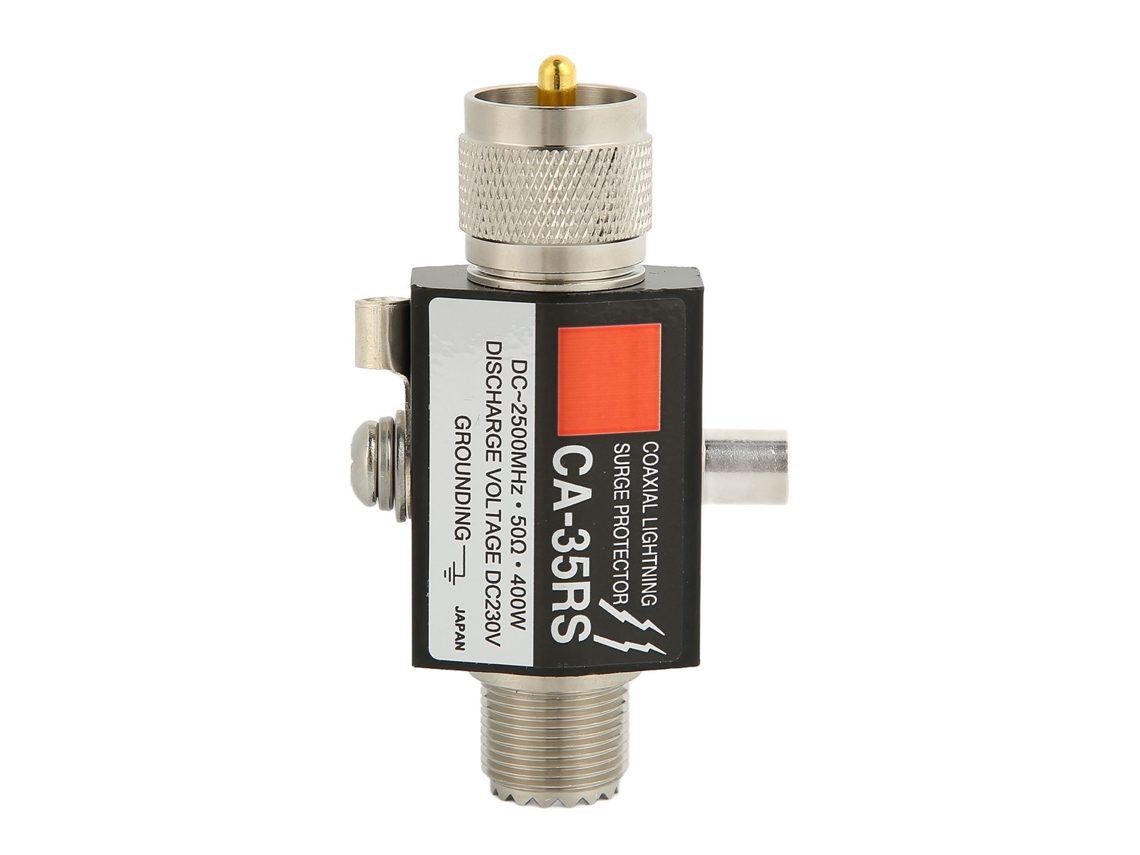 Protector De Antena Coaxial Uhf De 400 W Contra Sobretensiones (conector Macho A Hembra)