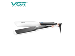 Plancha De Pelo Blanca Para Mujer Con Pantalla Digital Lcd Y Calentamiento Cerámico.