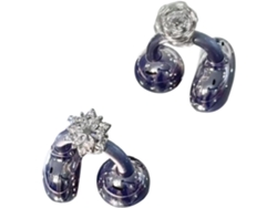 Flores De Cristal Giratorias, Accesorios Para Auriculares De Cobre Esmerilado, Materiales Freeclip, Estilos